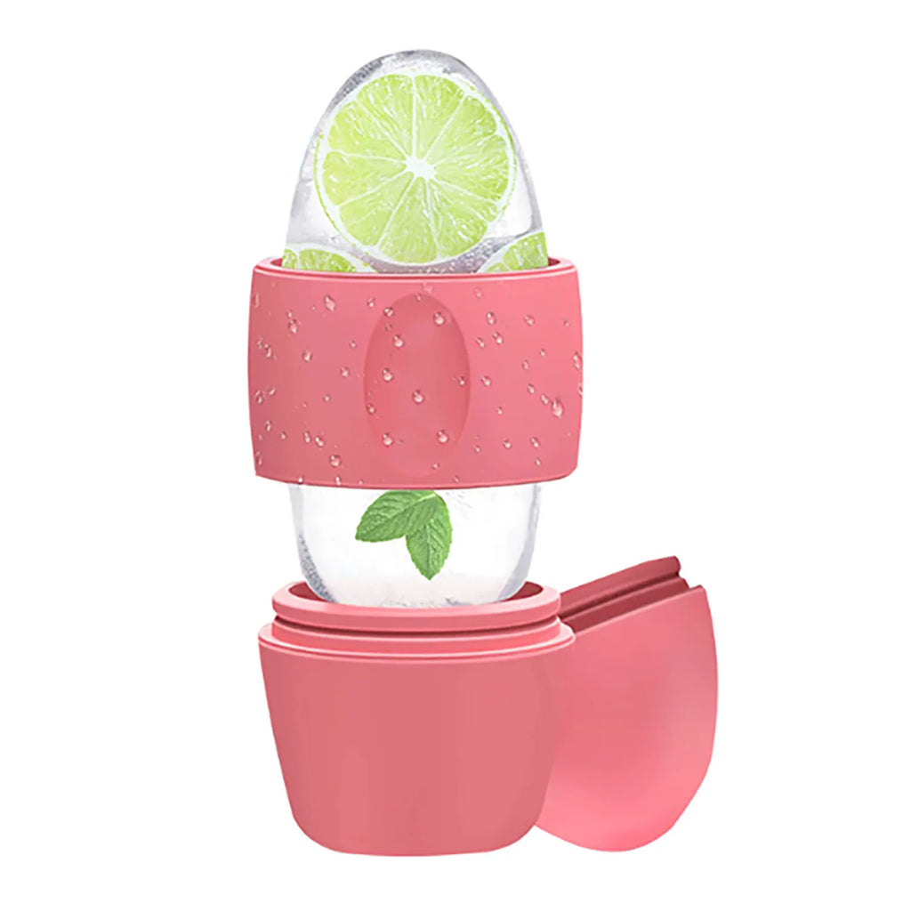Silicone Ice Face Roller — Facial Massage & Cooling Tool for De-Puffing