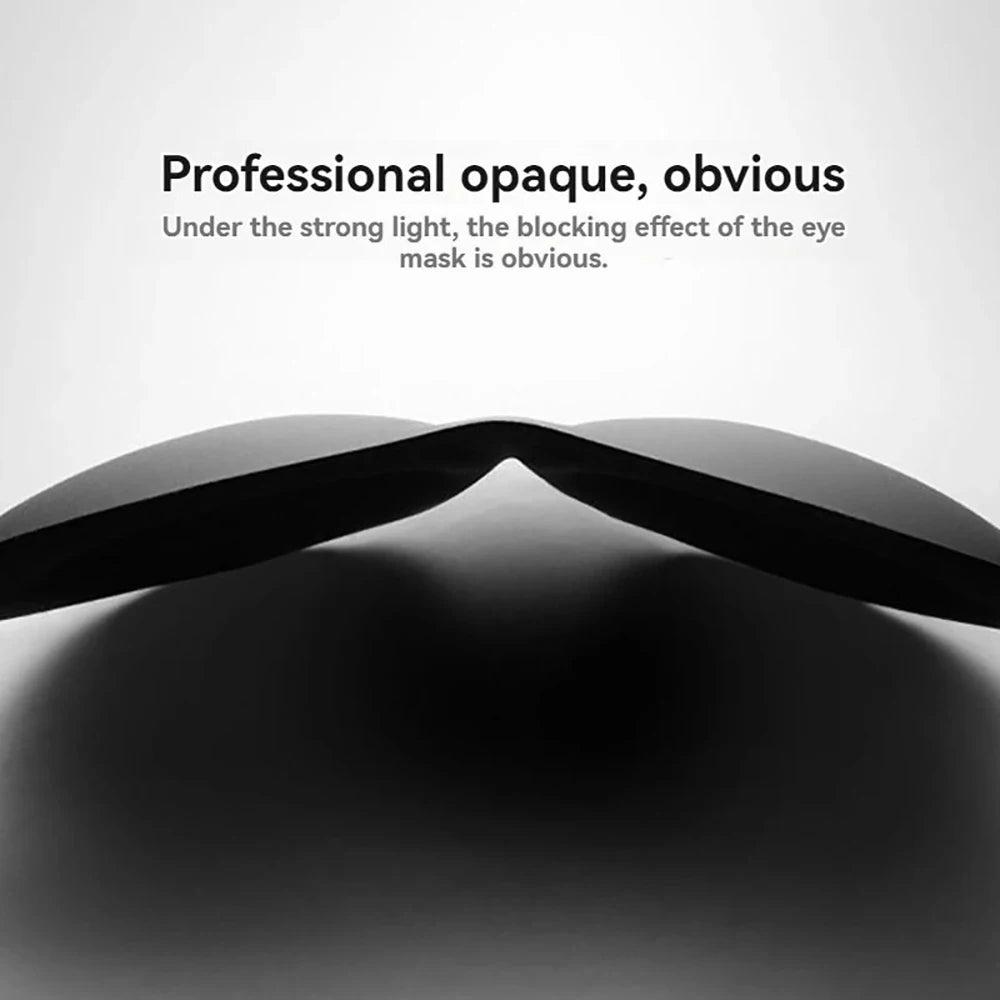 3D Contoured Sleep Mask — Zero Pressure Eye Mask for Deep Rest