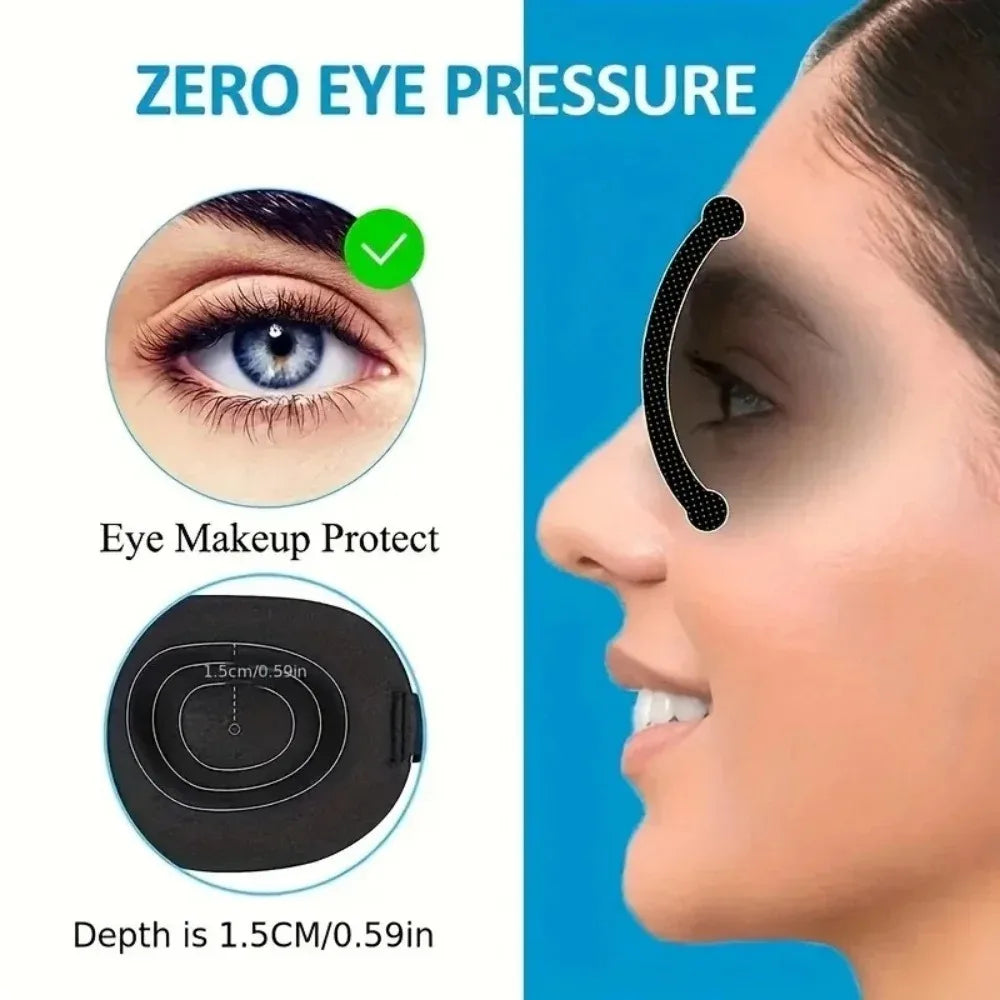 3D Contoured Sleep Mask — Zero Pressure Eye Mask for Deep Rest